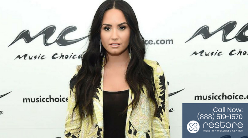 Demi Levato Hospitalized for Suspected Overdose - California