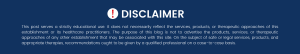 restore disclaimer